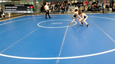 73-75 lbs Round 2 - Jaydon Leach, Walnut vs Nathan Kriger, Horizon
