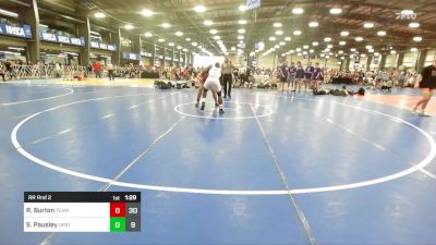 220 lbs Rr Rnd 2 - Riley Burton, Team Kentucky Original vs Sean Pausley, Upstate Uprising