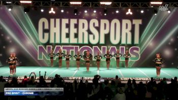 Pro Spirit - Chrome [2026 L4.2 Senior Coed - D2 - Small Day 1] 2026 CHEERSPORT National All Star Cheerleading Championship