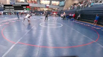 150 lbs Cons. Round 3 - Wyatt Hicks, Azle vs Dimas Sosa, El Paso Franklin
