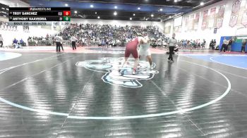285 Boys Champ. Round 1 - Anthony Saavedra, San Ysidro vs Troy Sanchez, Calexico