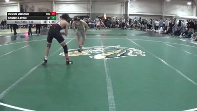 149 lbs Cons. Round 1 - Rocco Luciano, Unattached vs Dennis Lafon, Lake Erie College