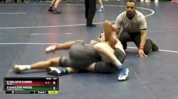 197 lbs Cons. Round 4 - 9 Daulton Mayer, Thomas More (Ky.) vs 6 Malachi Karibo, Baker