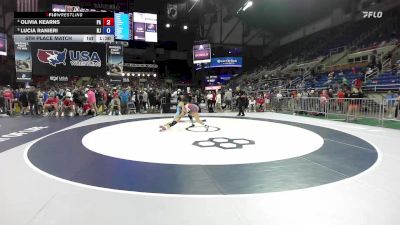 115 lbs 5th Place Match - Olivia Kearns, PA vs Lucia Ranieri, NJ