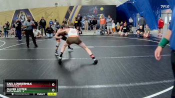 113 lbs Round 6 (8 Team) - Cael Lowdermilk, Warner Elite vs Oliver Lester, Dayton Bandits