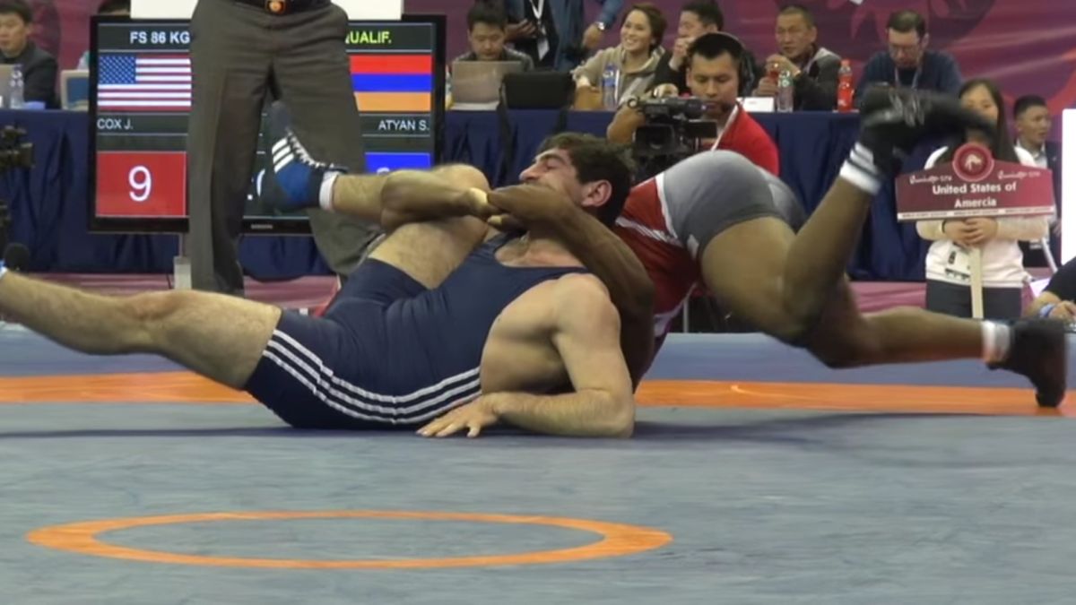 86KG J'den Cox, USA vs Atyan, ARM