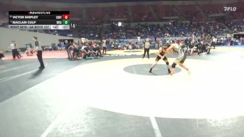 6A Boys 157 lbs Cons. Semi - Victor Shipley, Century Boys vs Maclain Culp, West Linn Boys