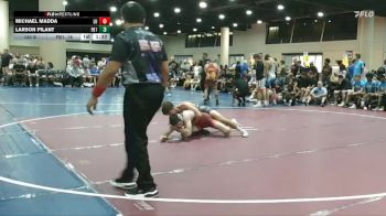 126 lbs Round 1 (6 Team) - Michael Madda, Level Up vs Larson Pilant, Funky Boyz