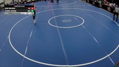 144 lbs Finals (8 Team) - Max Tanner, Lincoln Pius X vs Parker Zikmund, Central City