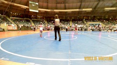 70 lbs Round Of 32 - Cameron Ramp, Backyard Brawlers vs Cael Heathman, Hammerin Hawks