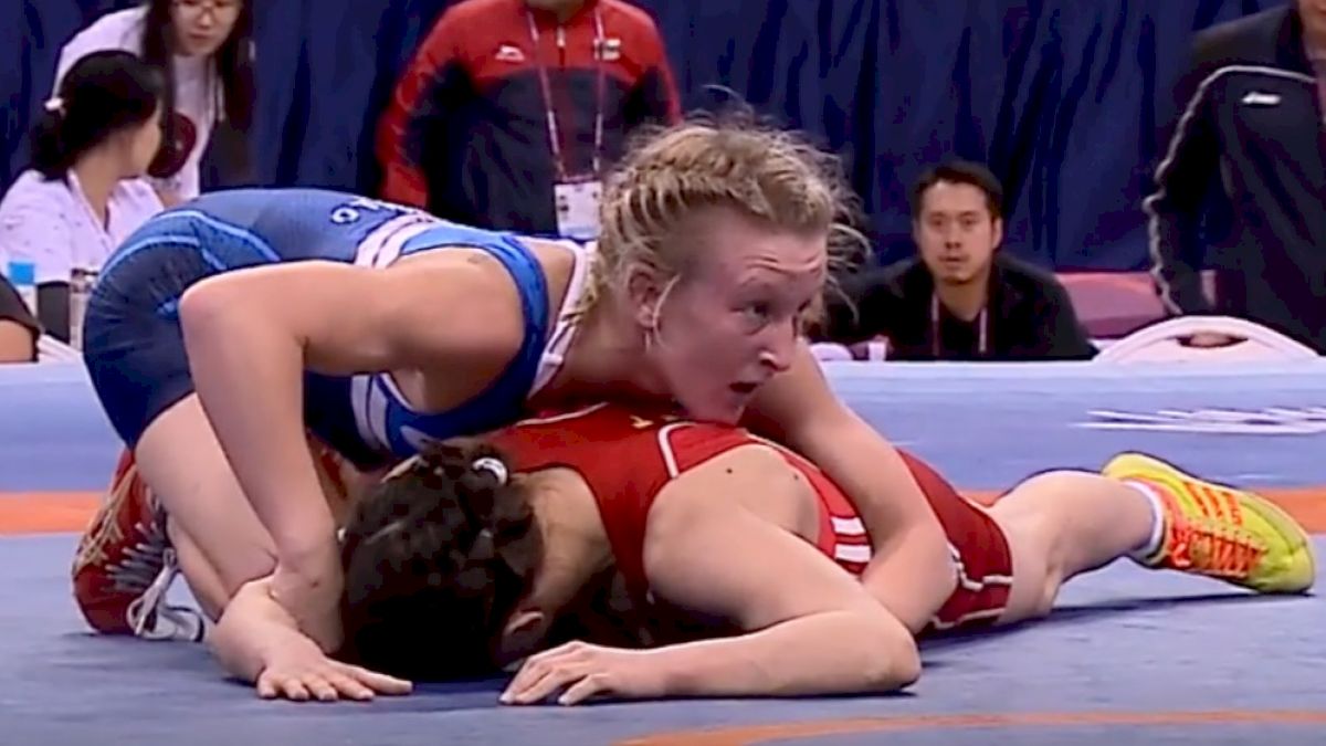 48kg s, Haley Augello, USA vs Maria Livach, UKR