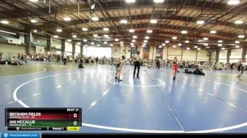 96 lbs Rd# 9- 2:15pm Saturday Final Pool - Beckhem Fields, Nebraska Elite vs Ian McCallie, Minion Black