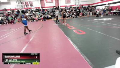 110-120 lbs Round 2 - Izaiah Williams, Odessa Youth Wrestling vs Michael Tate, Pirate Powerhouse Wrestling Ac