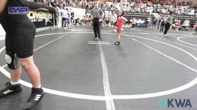 67 lbs Consi Of 8 #2 - Madelyn Lamb, Unaffiliated vs Asher Bell, Division Bell Wrestling