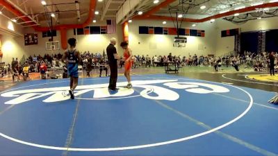 132 lbs Quarterfinal - Edwin Gonzalez, Viking Wrestling Club vs Jeremiah Fitzgerald, Warmup Gang Wrestling Club