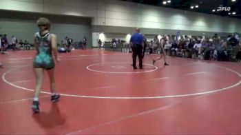 105 lbs Finals (8 Team) - Bailey Burbes, STL YELLOW vs Daphne Pavnica, MXW Purple