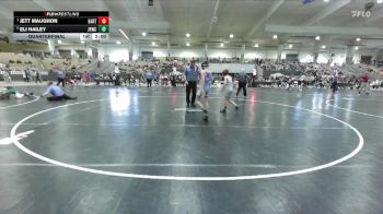 70 lbs Quarterfinal - Jett Maughon, Higher Calling Wrestling vs Eli Hailey, Junior Rockets Wrestling Club