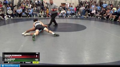 138 lbs Placement (16 Team) - DJ Basham, Rochester vs Davion Robinson, Cascade