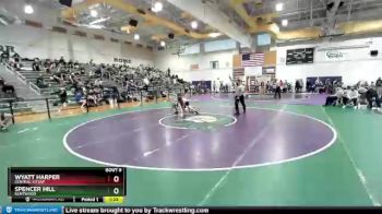 120 lbs Champ. Round 1 - Spencer Hill, Kentwood vs Wyatt Harper, Central Kitsap