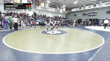 155 lbs Cons. Round 1 - Josephine Kuss, Hillcrest vs Gabby Muniz, South Torrance