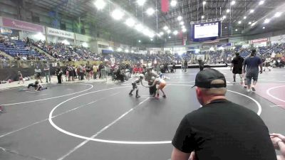 52 lbs Consi Of 8 #2 - Grady Leithead, Limon Badgers vs JaCobi Lozano, Valley Bad Boys