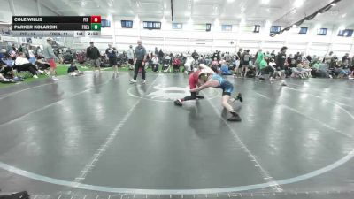 125 lbs Consi Of 4 - Cole Willis, Pit Crew - HS vs Parker Kolarcik, Freakztyle Fire N Ice - HS