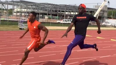 Workout Wednesday: Tevin Hester and Clemson Sprinters Do It All