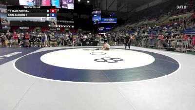 157 lbs Champ. Rd Of 32 - Tyler Harrill, NE vs Karl Ludwig II, VA