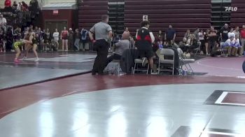 130 lbs Cons. Round 3 - Caroline Pohlman, Linn-Mar vs Kaydnce Cowell, Sumner-Fredericksburg