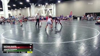 190 lbs Round 2 (16 Team) - Nathan Shafer, Indiana Smackdown Gold vs Gideon Fasanya, Team Nauman Blue