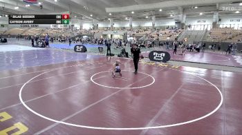 40 lbs Cons. Semi - Silas Seeber, Columbia Wrestling Club vs Cayson Avery, Rabbit Wrestling Club
