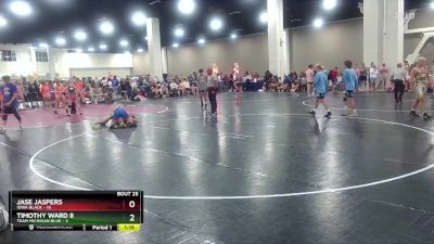 138 lbs Round 7 (8 Team) - Jase Jaspers, Iowa Black vs Timothy Ward II, Team Michigan Blue