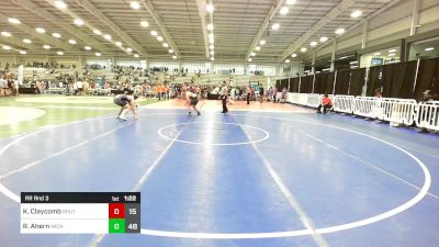 220 lbs Rr Rnd 3 - Kyler Claycomb, Team Shutt The Shop vs Ryan Ahern, Michigan Grapplers Blue