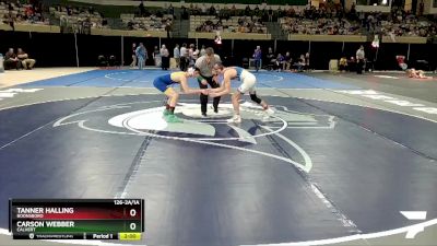 126-2A/1A Champ. Round 1 - Tanner Halling, Boonsboro vs Carson Webber, Calvert