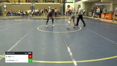 165 lbs Round Of 16 - Gaven Bell, Maryland-Unattached vs Immanuel Kerr-Brown, Unrostered-NLWC