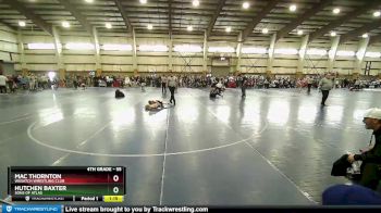 55 lbs Quarterfinal - Mac Thornton, Wasatch Wrestling Club vs Hutchen Baxter, Sons Of Atlas