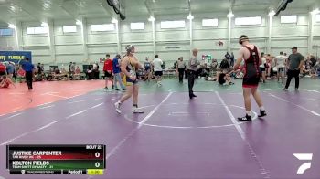 165 lbs Round 6 (8 Team) - Kolton Fields, Team Shutt Dynasty vs Justice Carpenter, Tar River WC