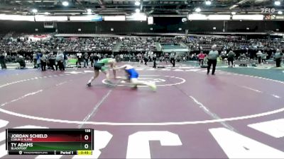 138 lbs Cons. Semi - Jordan Schield, Coeur D Alene vs Ty Adams, Blackfoot