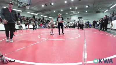 83 lbs Rr Rnd 1 - Beau Horawa, Verdigris Youth Wrestling vs Ryker Bishop, Salina Wrestling Club