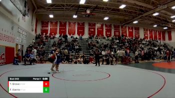 150 lbs Prelim - Tyler Grove, Steamboat Springs vs Frankie Ibarra, Fort Lupton