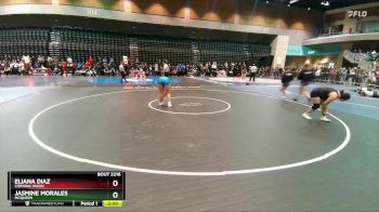 170 lbs Champ. Round 1 - Eliana Diaz, Corning Union vs Jasmine Morales, Mcqueen