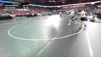 D3-285 lbs Quarterfinal - Willy Graham, Stanley-Boyd vs Zach Hellendrung, Boyceville