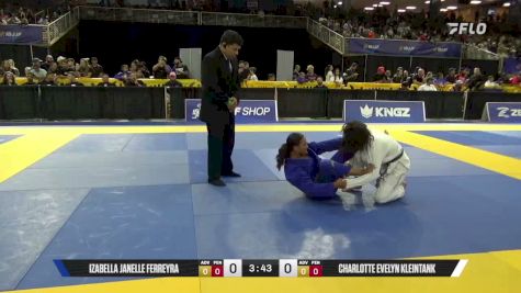 Izabella Janelle Ferreyra vs Charlotte Evelyn Kleintank 2026 Pan Kids Jiu-Jitsu IBJJF Championship