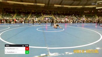 88 lbs Quarterfinal - Gage Southwick, Sanderson Wrestling Academy vs Case Gustafson, Florida Scorpions