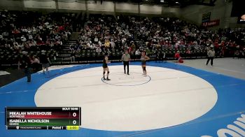 5A 130 lbs Champ. Round 1 - Mikalah Whitehouse, Northridge vs Isabella Nicholson, Kearns