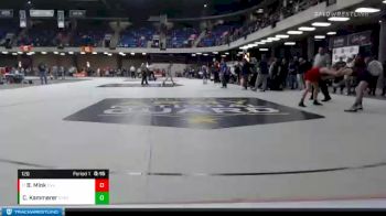 120 lbs Champ. Round 1 - Blake Mink, Edwardsville vs Casey Kammerer, Ottawa Township