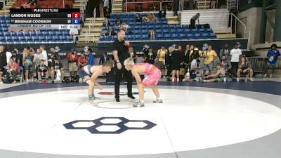157 lbs Champ. Rd Of 128 - Landon Moses, Ohio vs Brigham Cookson, Utah