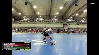 85 lbs 1st Place Match - Kaeler Byrd, Jackson County Wrestling vs Gabriel Eckert, Seneca Youth Wrestling Club