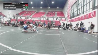 152 lbs Consolation - Channing Dunn, Kingfisher YellowJackets vs Champ Thompson, HURRICANE WRESTLING ACADEMY
