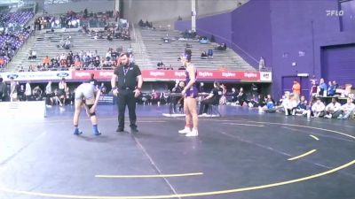 124 lbs Quarters & 1st Wb (16 Team) - Natasha Markoutsis, Aurora vs Megan Edwards, Elmira College